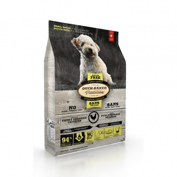אובן בייקד טרדישן בוגר כלב מיני עוף ללא דגנים 2.27 ק"ג