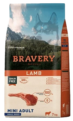 ברייברי בוגר כלב מיני כבש 7 ק"ג