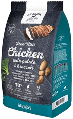 גו נייטיב בוגר כלב מיני עוף 4 ק"ג