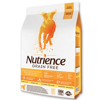 נוטריאנס GRAIN FREE הודו, עוף והרינג 10 ק"ג