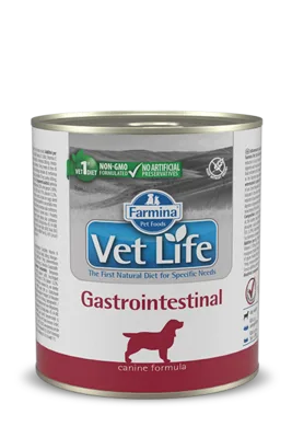 שימור לכלב ווט לייף - גסטרו אינטסטינל לתמיכה בבריאות מערכת העיכול 300 גרם