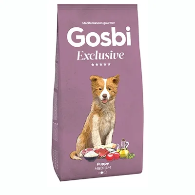 גוסבי גורים- עוף, דג וכבש 12 ק''ג