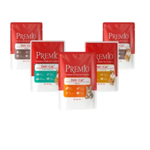 מעדן פאוץ' פרימיו לחתול 85 גרם - מגוון טעמים